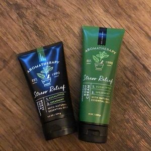 BRAND NEW! Body scrub and matching lotion.